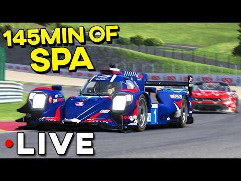 I'm Racing Big Boy League in 42C Outside! - 145 Mins of SPA Virtual Motorsport Series Round 1