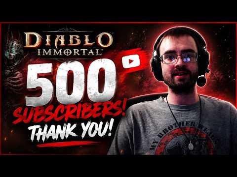 500 Strong! Thank You for Supporting Death Knight Parinon