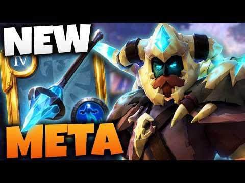 This BUFFED Frost Staff Build is BROKEN in Albion Online