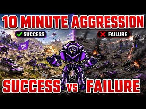 10 Minute Aggression Success vs Failure! Double Feature! | Beyond All Reason | King Of The Hill