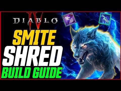 BEST DRUID BUILD FOR S14! Torment 12 Made EASY! // Diablo 4 Smite Shred Build Guide