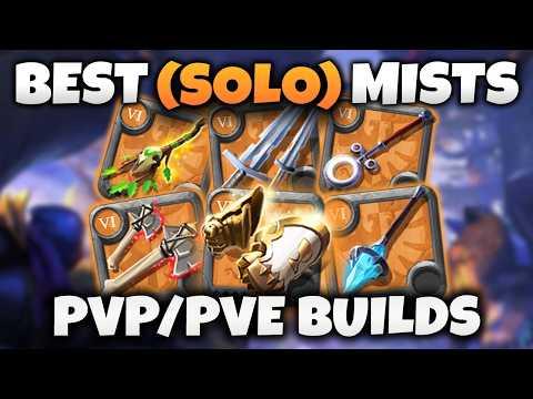 My 6 BEST SOLO MISTS BUILDS in Albion Online