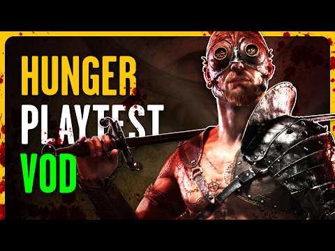 Playing melee LIVE – HUNGER tech test 03