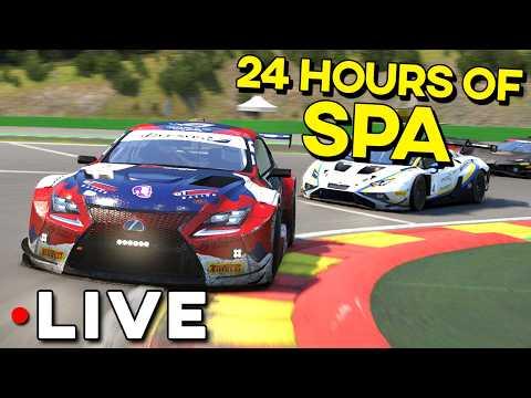 Reunited with the Boys for LFM 24 Hours of SPA in ACC - NIGHT Stints