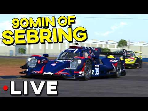 Superb Bumpy Multiclass Racing - ELMS Sebring 90mins