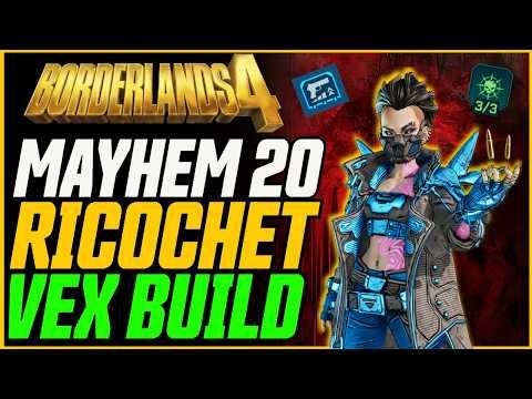 NEW Ricochet Witch Vex (Mayhem 20 Made Easy!) // Borderlands 4 Vex Build Guide