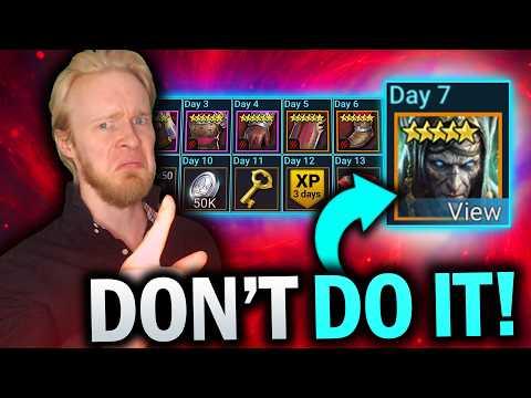 DO NOT CLAIM VALLARYN! (Yet) - Beware This TRAP in Raid Shadow Legends