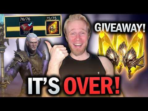 "WE FINALLY DID IT!" - Giveaway Winners! - Raid Shadow Legends (Challenge END)