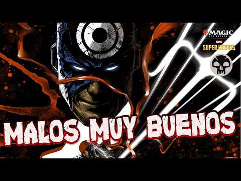 BUENAS sinergias. Análisis del color NEGRO de Marvel Super Heroes