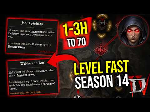 Diablo 4 Season 14 FASTEST LEVELING GUIDE