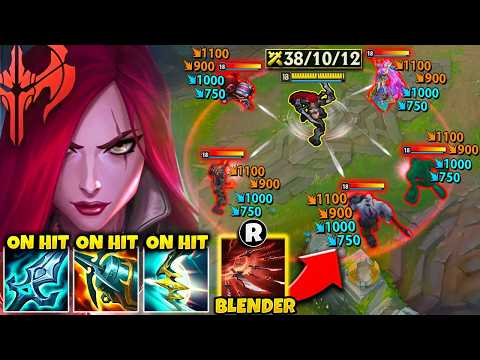 I DROPPED 38 KILLS WITH THIS BROKEN AD KATARINA BUILD (MY ULT IS A BLENDER)
