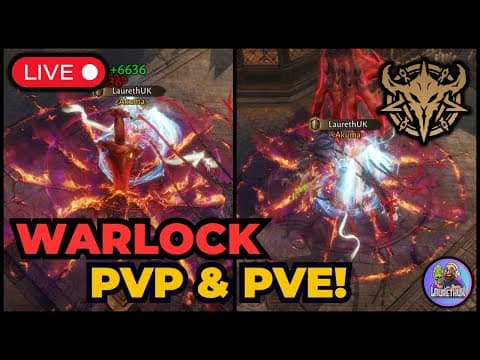 LIVE: Warlock Lockdown PvP + Viewer Dungeons!