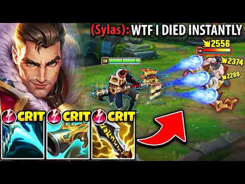 Jayce but I press W and delete you from existence (TRIPLE CRIT INSTAKILL)
