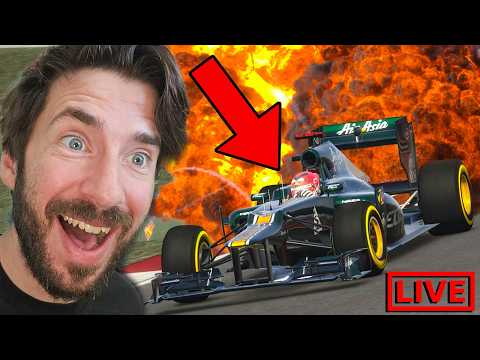 F1 2012 CAREER MODE - FIRST STREAM FROM NEW HOUSE!